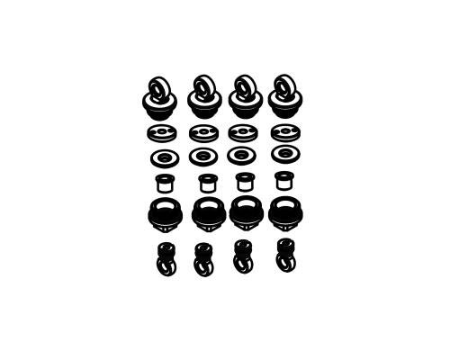 Amewi Stossdämpfer Teile Set RCX10