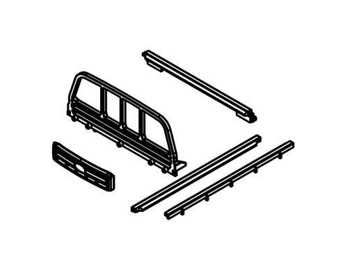 Amewi Karosserie Anbauteile Set 1 RCX10