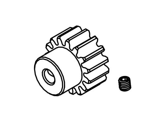 Amewi Motorritzel 18 Zähne Modul 0,8 RCX10
