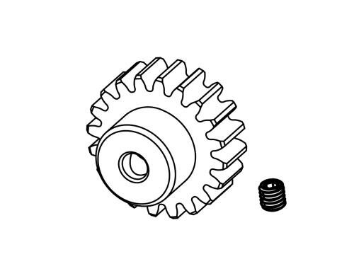 Amewi Motorritzel 20 Zähne Modul 0,8 RCX10