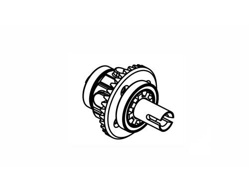 Amewi Sperrgetriebe Set ohne Diff RCX10