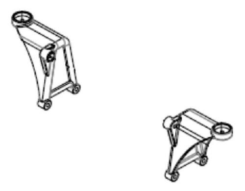 Amewi Karosseriehalter RCX8
