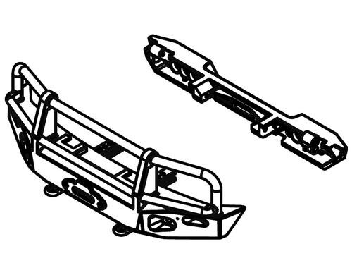 Amewi Stossfänger Set vorne & hinten RCX8