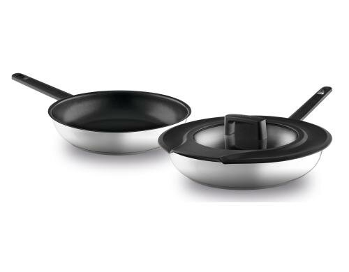 BergHOFF Grillpfannnset 2tlg Gem Downdraft Edelstahl, energieeffizient