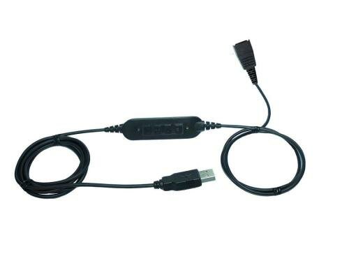 freeVoice Connect 140 USB-Headsetadapter QD Anschlusskabel zu freeVoice