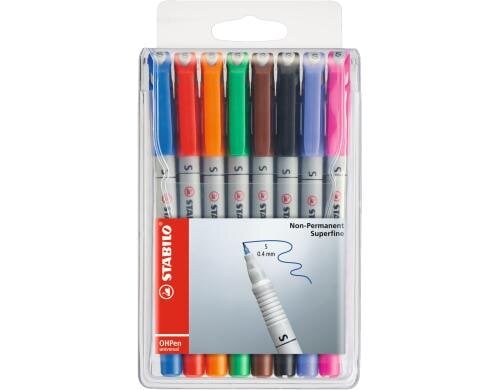 STABILO OHPen Universal NonPermanent S 8er Etui