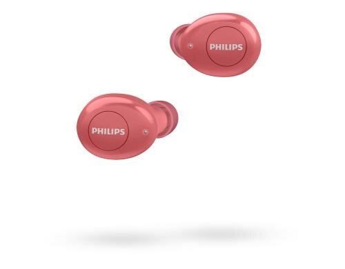 Philips TAT2205RD/00, Kabelloser Kopfhörer In-Ear True Wireless mit Ladebox
