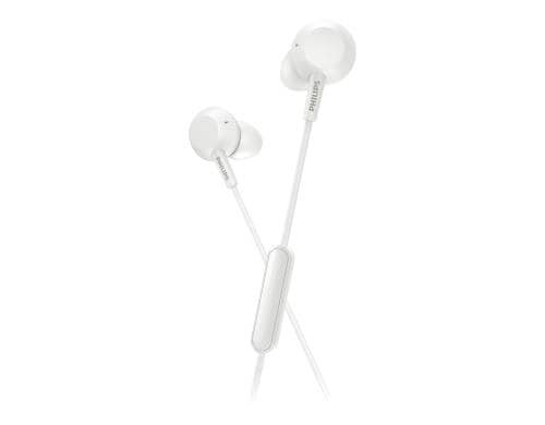 Philips TAE4105WT/00, In-Ear Kopfhörer Mikrofon, Kabelgebunden