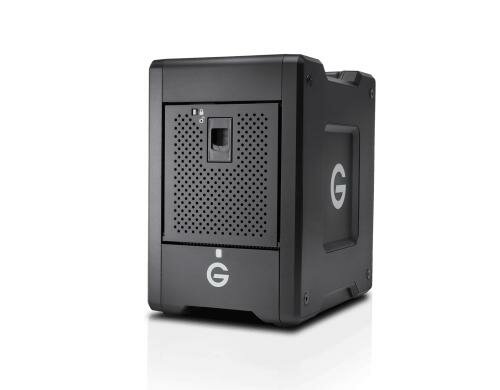 G-Tech SpeedShuttle, Thunderbolt 3, 24TB ev 3.5, Thunderbolt 3, USB 3.0, Schwarz