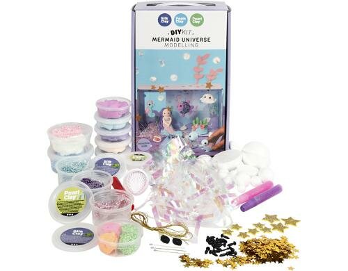 Creativ Company Foam & Silk Clay Set Meerjungfrauenwelt