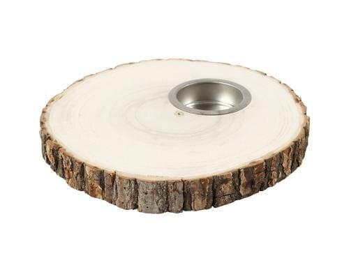 Creativ Company Holz Teelichthalter 14 - 16 cm, Dicke 19 mm
