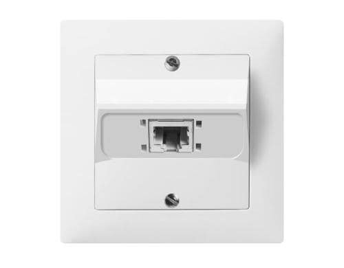 ABB Sidus UP-Netzwerkdose 1x RJ45 B-Typ, Kat. 6, geschirmt, weiss