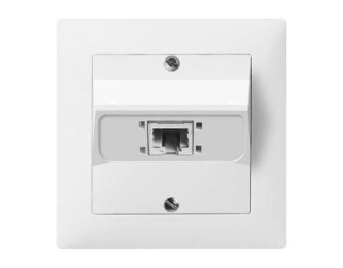 ABB Sidus UP-Netzwerkdose 1x RJ45 B-Typ, Kat. 6, ungeschirmt, weiss