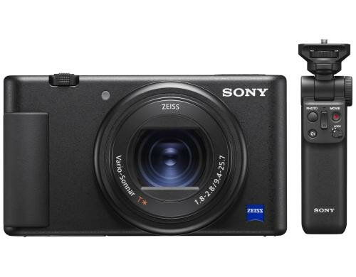 Sony ZV-1, 20.1 MP 2.7x opt. Zoom (24-70mm), inkl. GP-VPT2BT