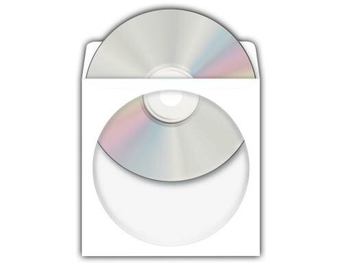 Herma CD/DVD Hüllen aus Papier selbstkleb. 25 Stück