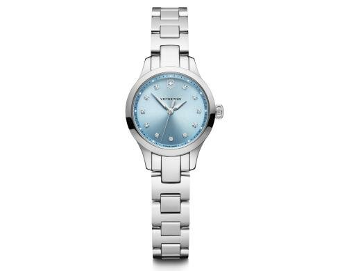 Victorinox Alliance XS ø28, blue dial, silver SST bracelet