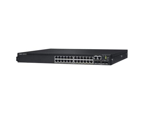 Dell Networking N2224PX 24 Port  Switch 24x1/2.5G PoE 30W/60W 4x25G 2x40G