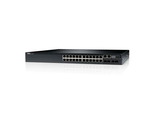 Dell Networking N3024EP 24 Port Switch 24x1GbT, 2xSFP+ 10GbE, 2xGbE SFP