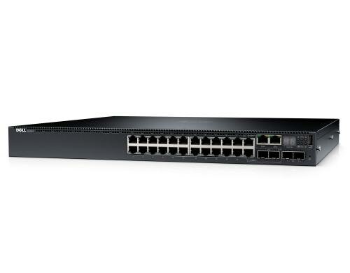 Dell Networking N3024ET 24 Port Switch 24x1GbT 2xSFP+ 0GbE 2xGbE SFP combo