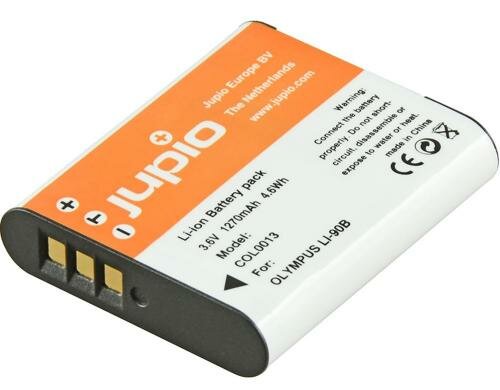 Jupio Olympus Li-90B Li-92B, 1270 mAh