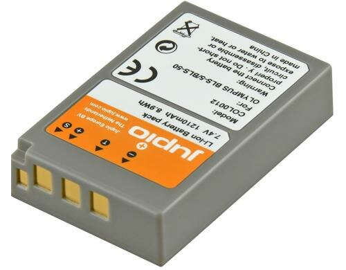 Jupio Olympus PS-BLS5 PS-BLS50, 1210 mAh