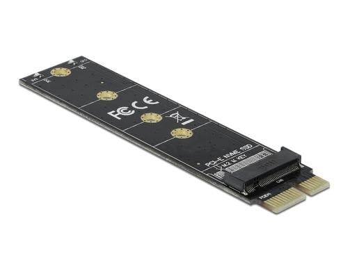Delock PCI-Ex1v4 zu M.2 Key-M Adapter Einbau direkt auf PCI-Express Slot