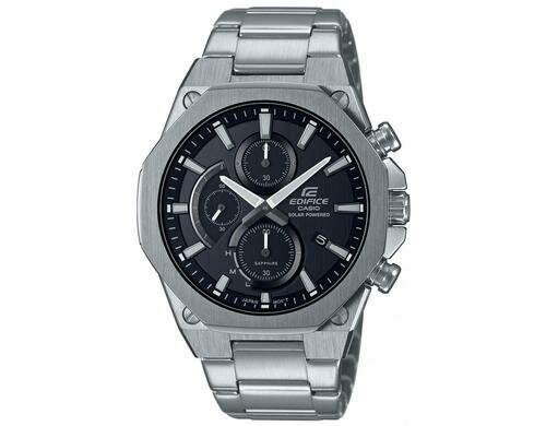 EDIFICE Premium EFS-S570D-1AUEF Herrenuhr, Sapphire Solar