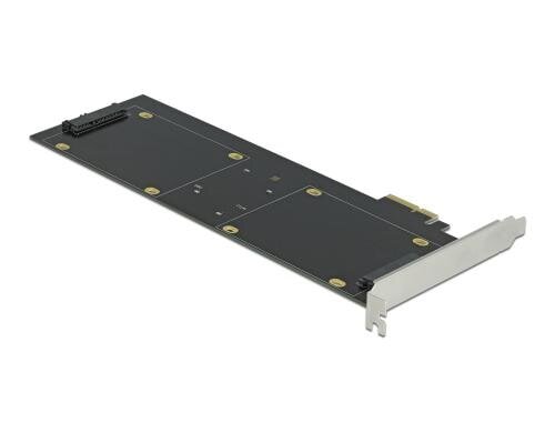 DeLock 4x SATA PCI-Ex4 Kontroller Direktanschluss 2.5HDD/SSD am Bracket