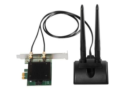 Edimax EW-7833AXP: N300 WLAN PCI-e 2.4GHz, 2x3dBi Antennen abnehmbar