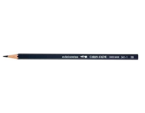 Caran d Ache Schulbleistift grau 3B