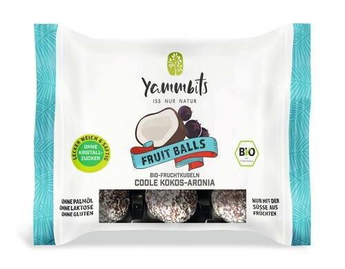 Yammbits Fruit Balls Cocos-Aronia 9 Stk 70gr