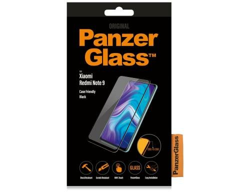Panzerglass Case Friendly, black Xiaomi Redmi Note 9 Note