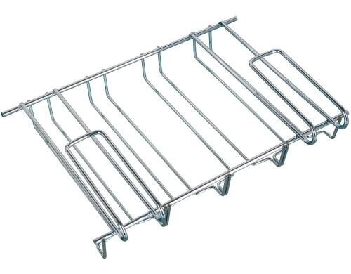 Weno Schrankeinbau Gläserhalter silber, 34x25x8, bis zu 12 Gläser