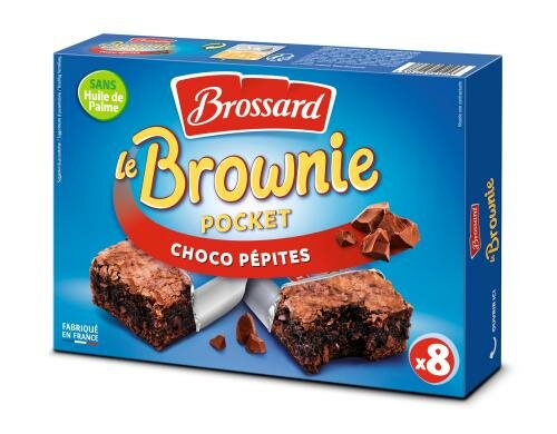 Mini Brownie Schokostückchen 8 Stk