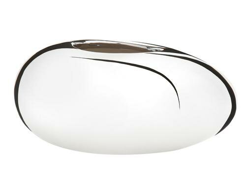 Scheurich Orchideengefäss, Silber Keramik,L: 29 cm, B :23cm, H: 14 cm