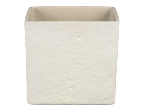 Scheurich Übertopf Cream Stone, Keramik L: 18 cm, B: 18 cm, H: 17 cm
