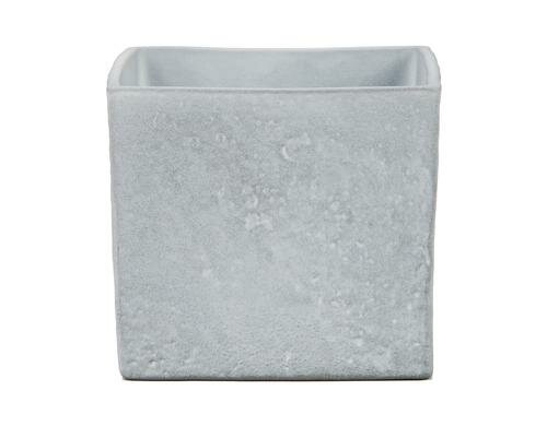 Scheurich Übertopf Grey Stone, Keramik L: 16.5 cm, B: 16.5 cm, H: 15.2 cm