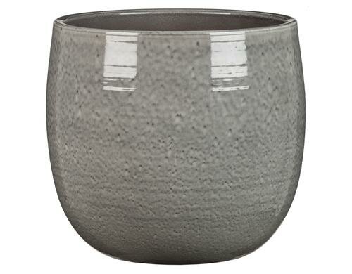 Scheurich Übertopf Grau, Keramik D oben:20.6 cm, D unten:15.5 cm, H:23 cm