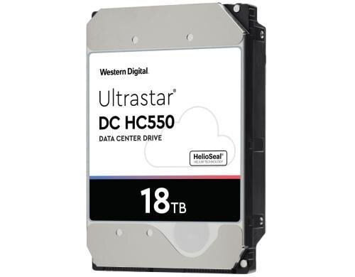 Ultrastar DC HC550 18TB SATA-III 512e SE, 24x7, 7200rpm, 2ms, 512MB
