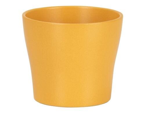 Scheurich Übertopf Gelb, Keramik D oben:21 cm, D unten:15 cm, H:19 cm