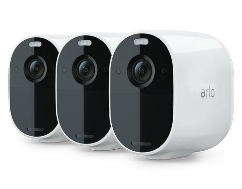 Arlo VMC2330: IP Kamera Arlo Essenti Spotlight HD-Kamera 3Set weiss