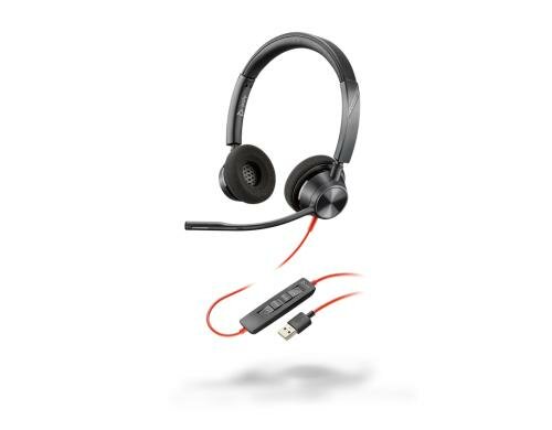 Blackwire 3320, BW3320 USB-A USB-A, Schwarz