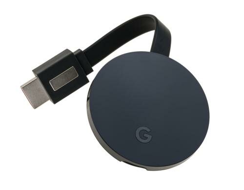 Google Chromecast Ultra, 4K Zattoo Set mit gratis Zattoo Ultimate für 2 Monate