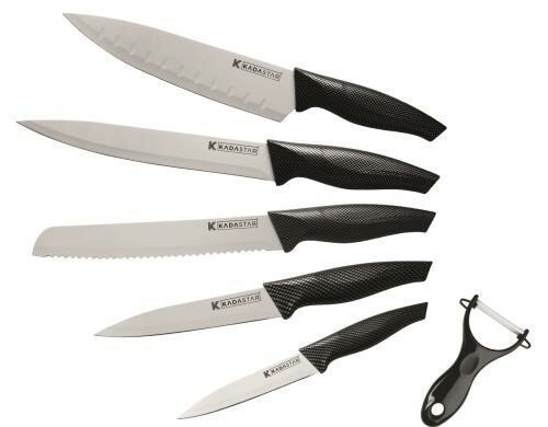 Kadastar Messer-Set Premium white 6-teilig
