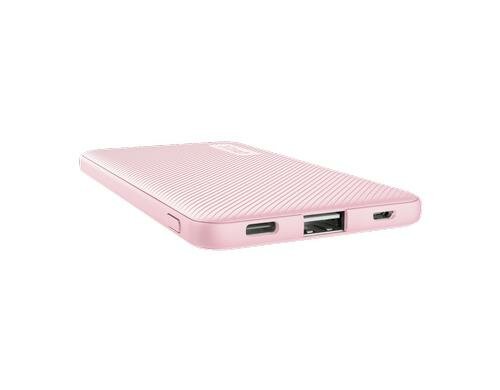 Trust Primo ultra-thin Powerbank 5000 pink 1xUSB-A 12W 1xUSB-C 15W