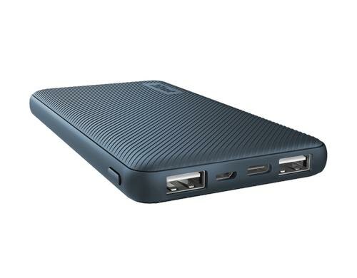 Trust Primo ultra-thin Powerbank 10000 blu 1xUSB-A 12W 1xUSB-C 15W
