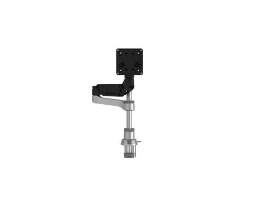 RGO Monitor Arm, schwarz silber nachaltig, Tischhalterung, 3-9 kg Tragkraft
