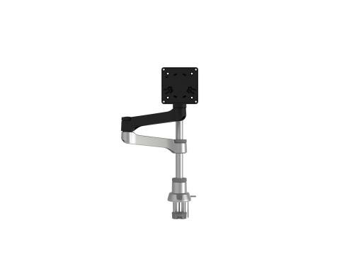 RGO Monitor Arm, schwarz silber nachaltig, Tischhalterung, 8 kg Tragkraft