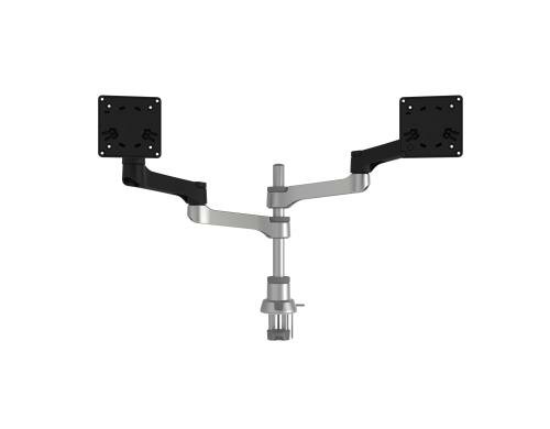 RGO Doppel Monitor Arm nachaltig, Tischhalterung, 8 kg Tragkraft