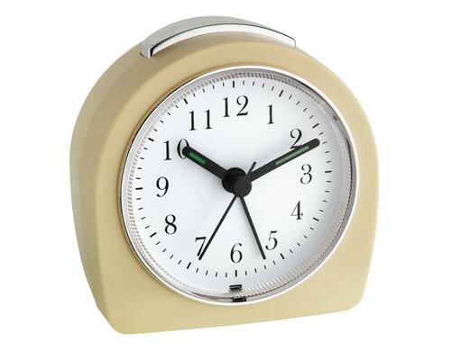 Elektronischer Wecker beige ohne Batterie